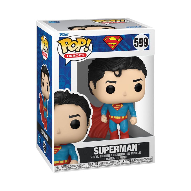 DC Comics POP! Heroes Vinyl Figur New Classics - Superman 9 cm 