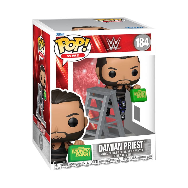 WWE POP! Premium Vinyl Figur Damian Priest MITB 9 cm