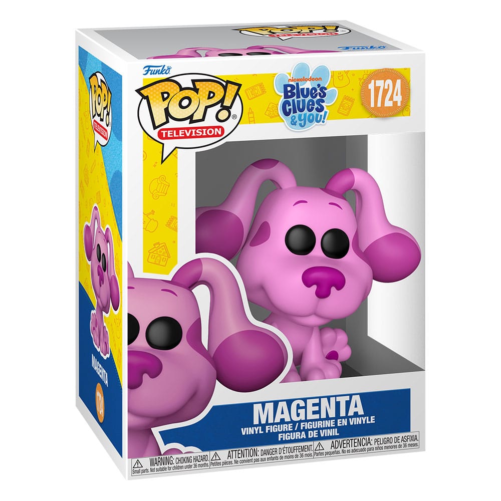 Blues Clues POP! Animation Vinyl Figur Magenta 9 cm 