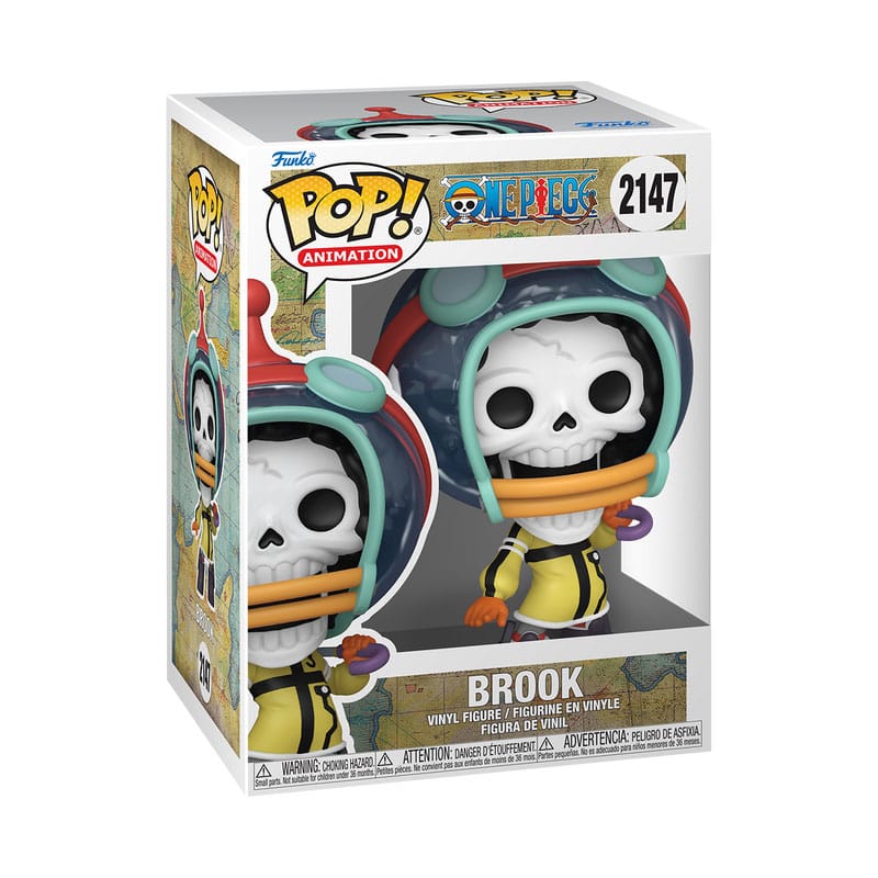 One Piece POP! Animation Figur Brook (Egg) 9 cm 
