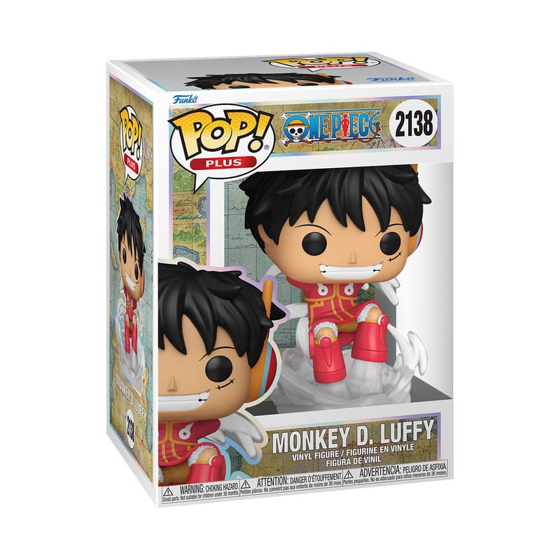 One Piece POP! Plus Animation Figur Luffy (Egg) 9 cm 
