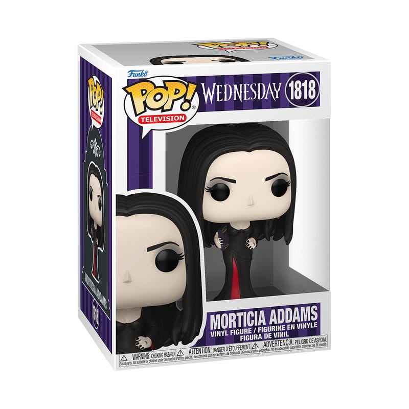 Wednesday POP! TV Vinyl Figur Morticia 9 cm