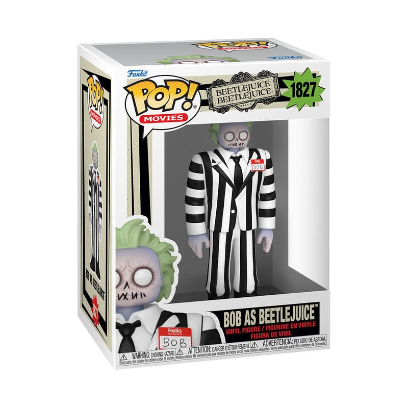 Beetlejuice POP! Movies Vinyl Figur BOB as Beetlejuice 9 cm 