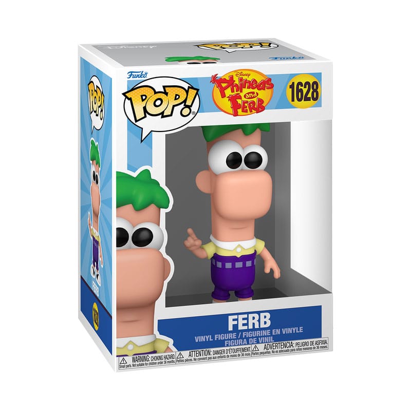 Phineas and Ferb POP! Disney Vinyl Figur Ferb 9 cm