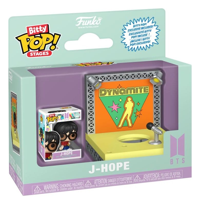 BTS Bitty POP! Stages Vinyl Figuren J-Hope (Dynamite) 2,5 cm