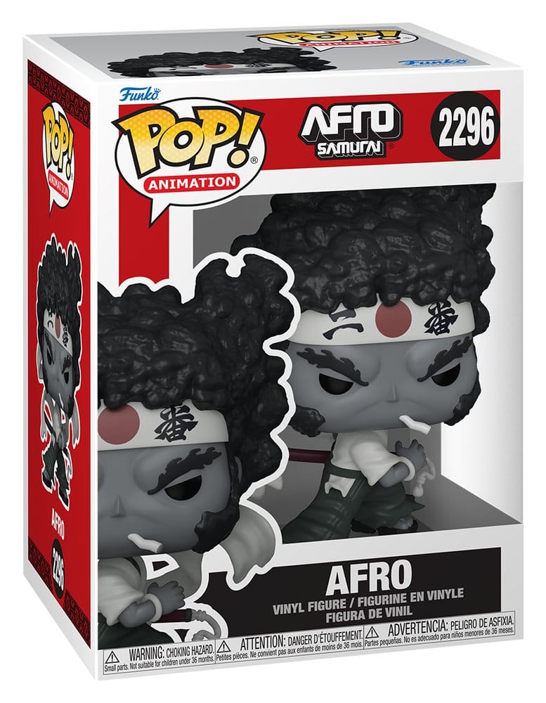 Afro Samurai POP! Animation Vinyl Figur Afro Samurai 9 cm 