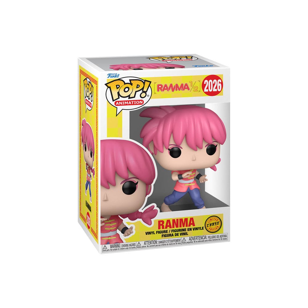 Ranma 1/2 POP! Animation Vinyl Figur Ranma w/CH 9 cm Sortiment (6)