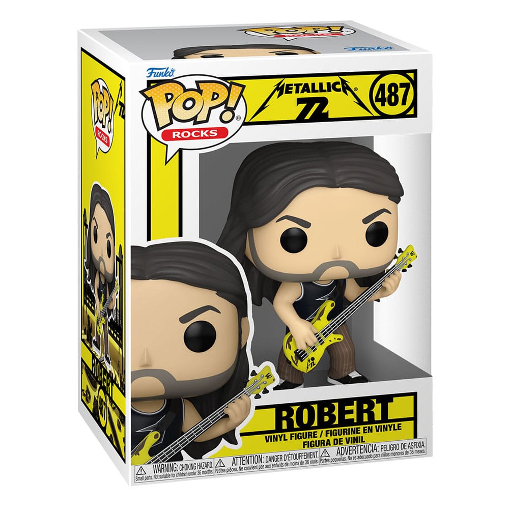 Metallica POP! Rocks Vinyl Figur Robert (72 Seasons) 9 cm