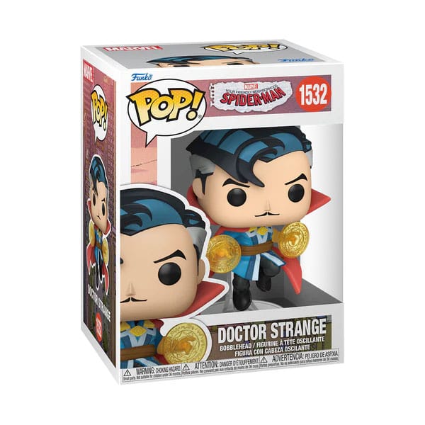 Spider-Man POP! Marvel Vinyl Figur Doctor Strange 9 cm