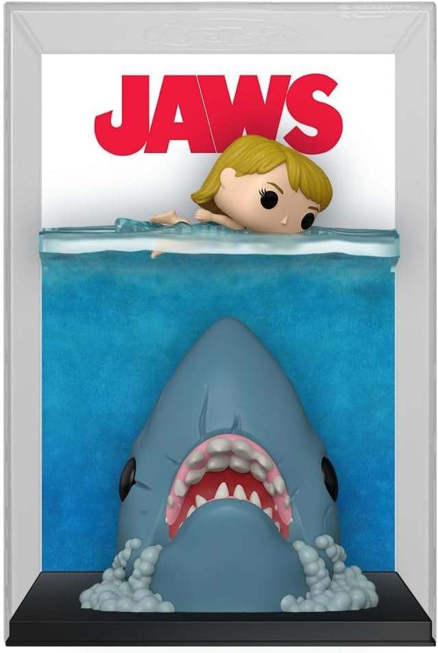 Der weiße Hai POP! Comic Cover Vinyl Figur Shark 9 cm 