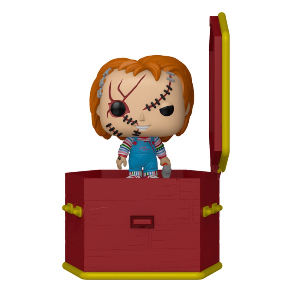 Chucky - Die Mörderpuppe Coffin POP! Vinyl Figur Chucky