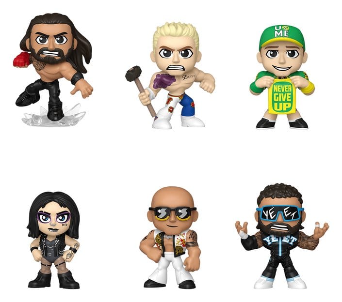 WWE Mystery Minis Minifiguren PDQ 5 cm Display (12)