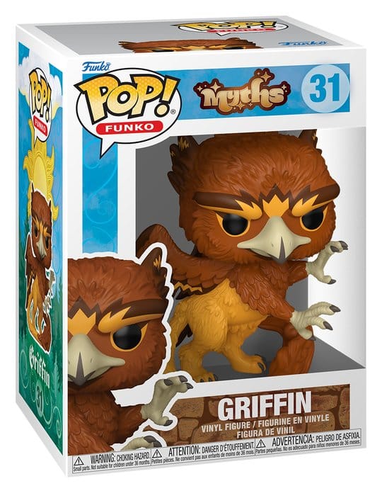Funko-Legacy POP! Myths Vinyl Figuren Gryffin 9 cm