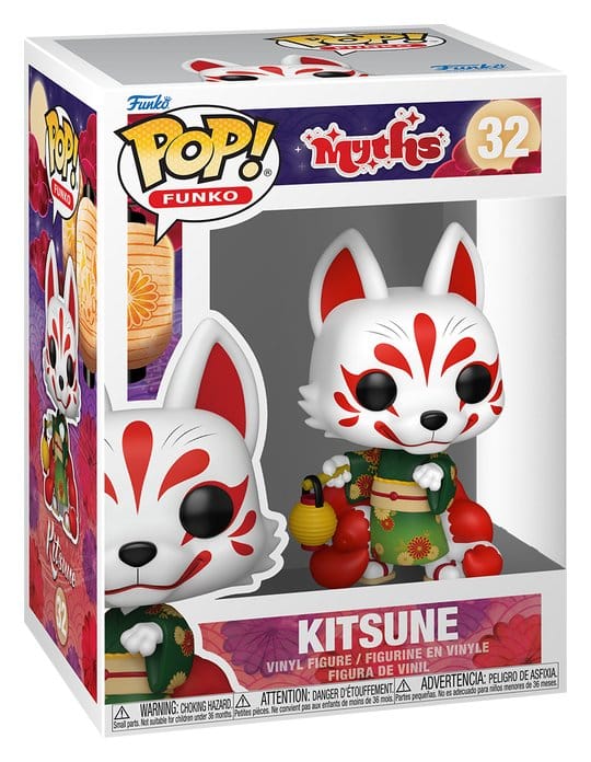 Funko-Legacy POP! Myths Vinyl Figuren Kitsune 9 cm