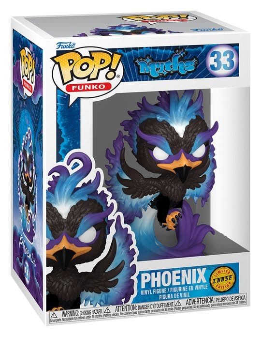 Funko-Legacy POP! Myths Vinyl Figuren Phoenix w/Chase 9 cm Sortiment (6)