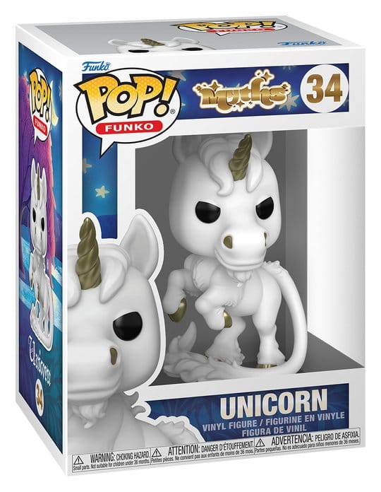 Funko-Legacy POP! Myths Vinyl Figuren Unicorn 9 cm