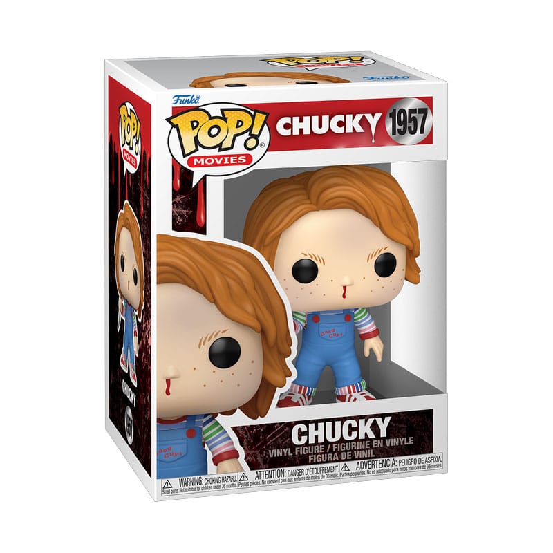 Chucky POP! Movies Vinyl Figur Chucky (Bloody Nose) 9 cm
