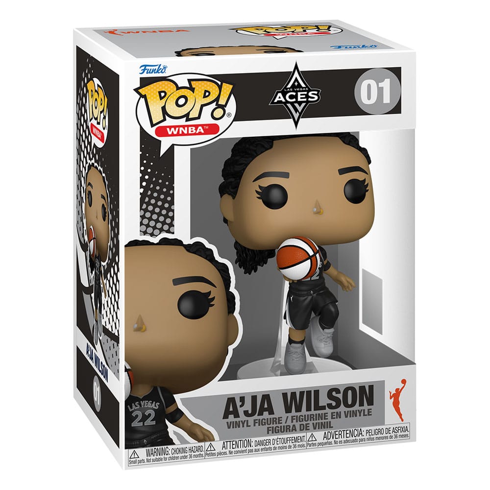 WNBA POP! Vinyl Figur Las Vegas Aces: A'ja Wilson 9 cm