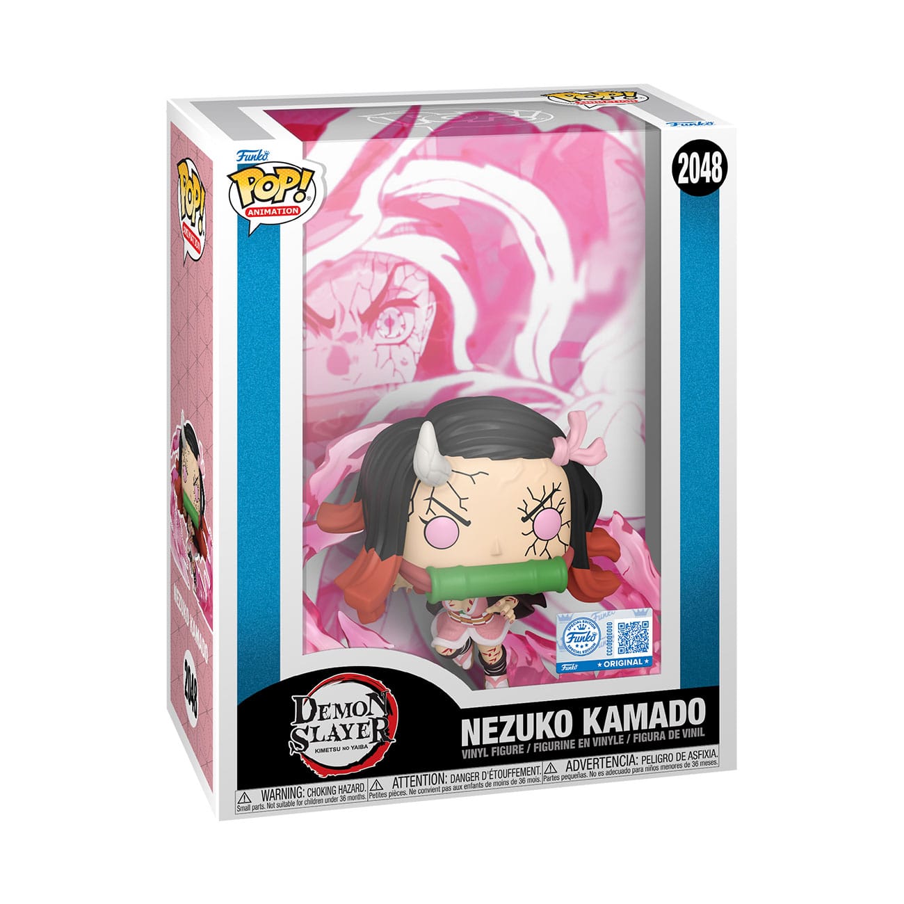 Demon Slayer: Kimetsu no Yaiba POP! Animation Cover Vinyl Figur Nezuko 9 cm 