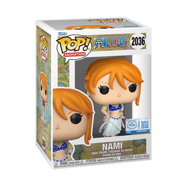 *heo Exclusive Edition* One Piece POP! Animation Vinyl Figuren OP- Nami (Alabasta) 9 cm 