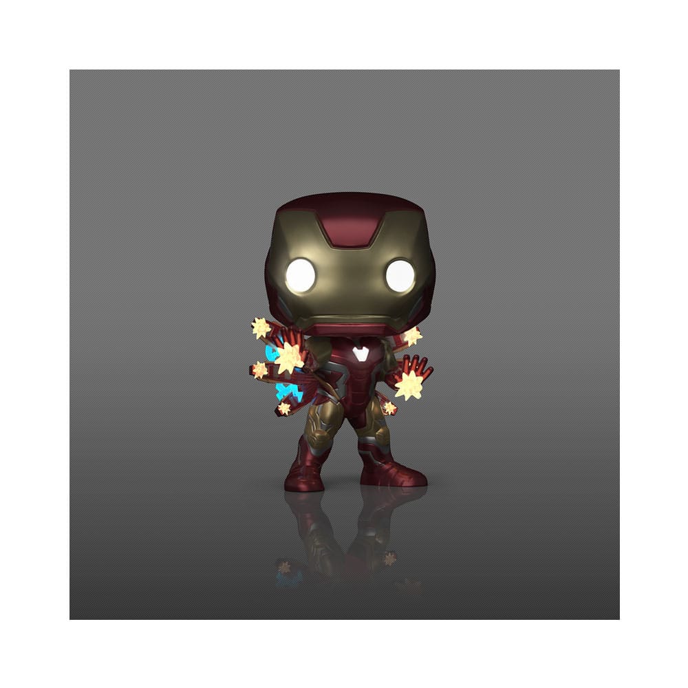 Avengers: Endgame POP! Plus Vinyl Figur Iron Man Beams (GW) 9 cm 