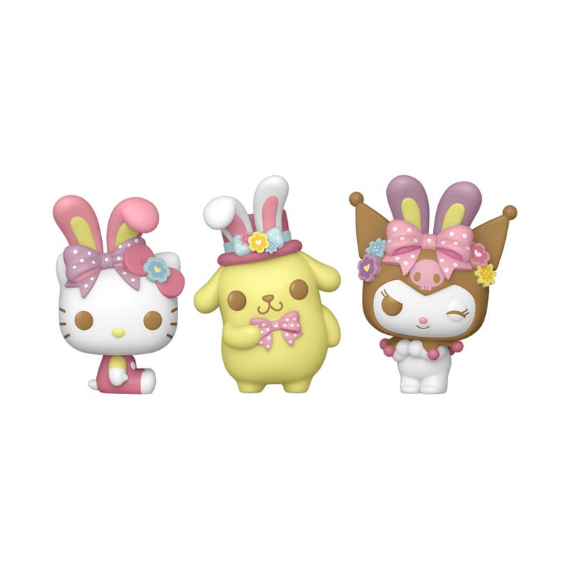 Hello Kitty Pocket POP! Vinyl Figuren Easter Egg 3-Pack HK 4 cm