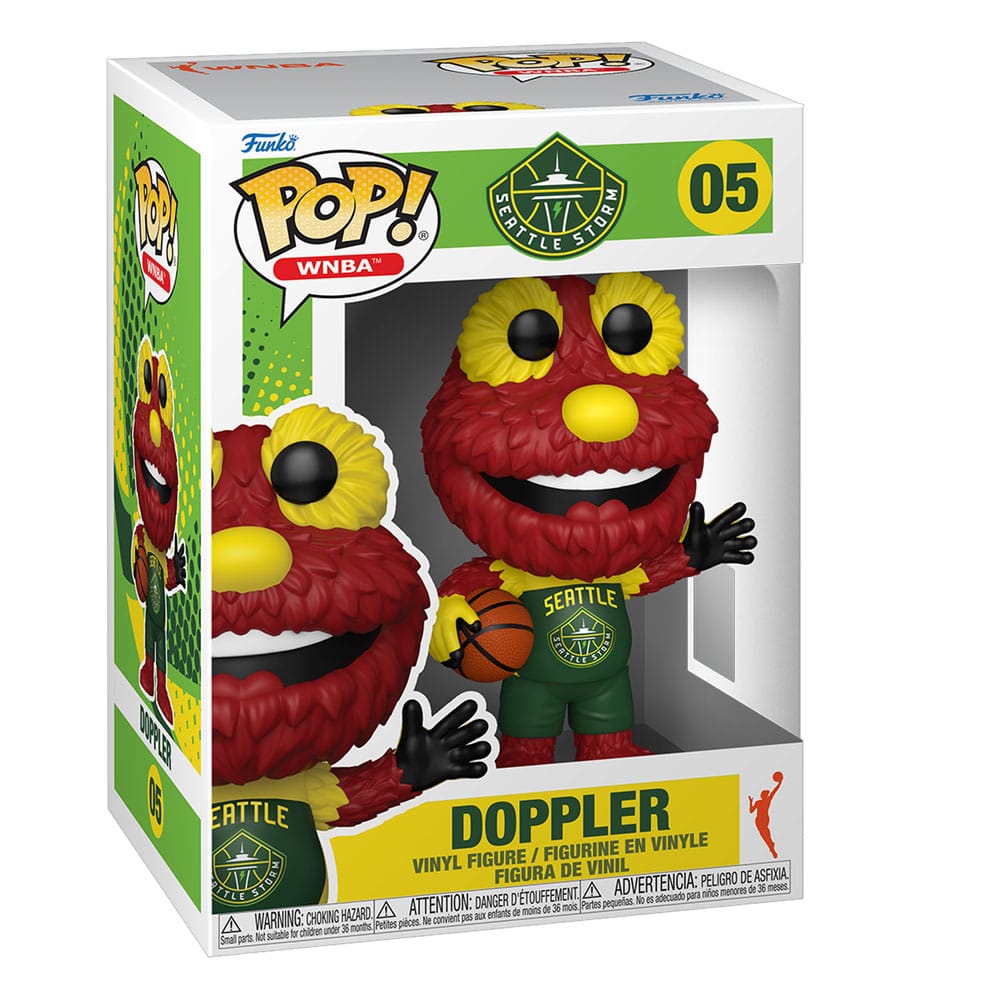 WNBA POP! Vinyl Figur Seattle Storm Mascot: Doppler 9 cm