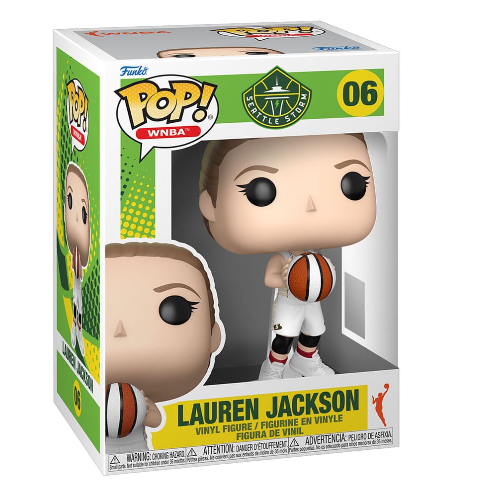 WNBA POP! Vinyl Figur Seattle Storm: Lauren Jackson 9 cm