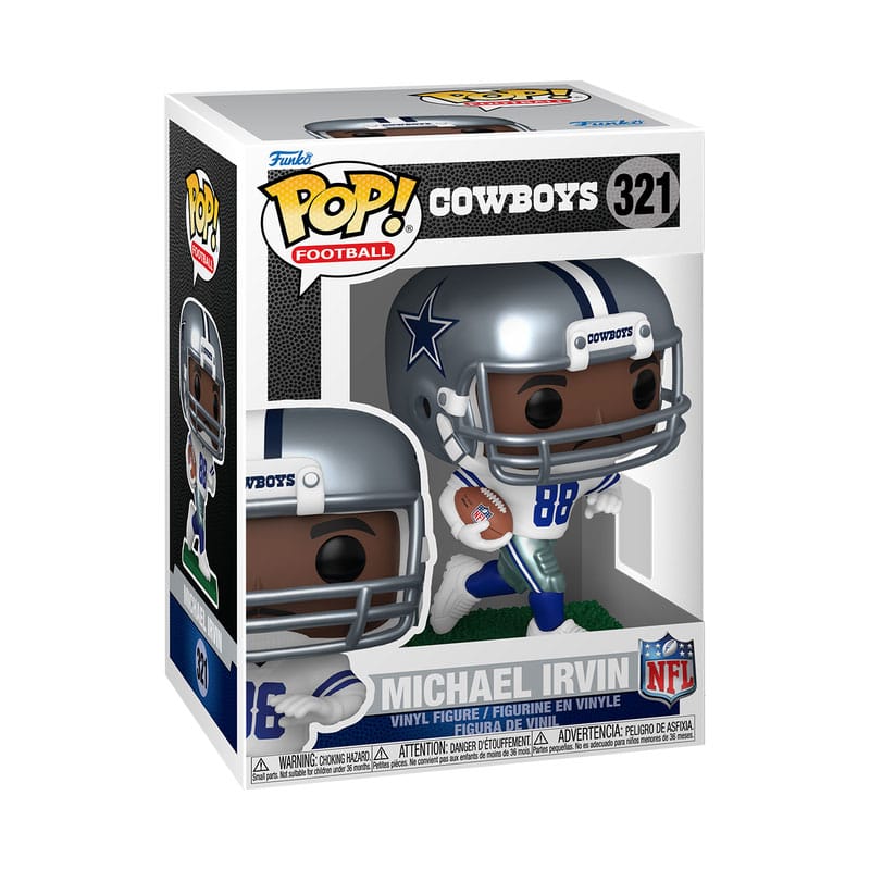 NFL: Legends POP! Sports Vinyl Figur Legends- Michael Irvin(Cowboys) 9 cm