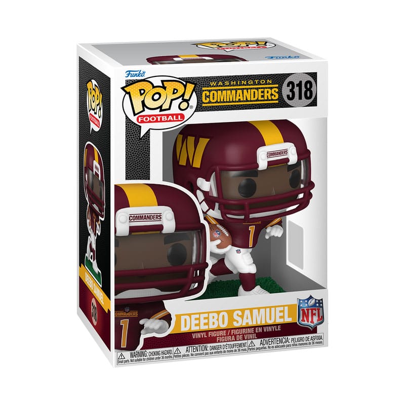 NFL: Legends POP! Sports Vinyl Figur 49ers- Deebo Samuel (new) 9 cm