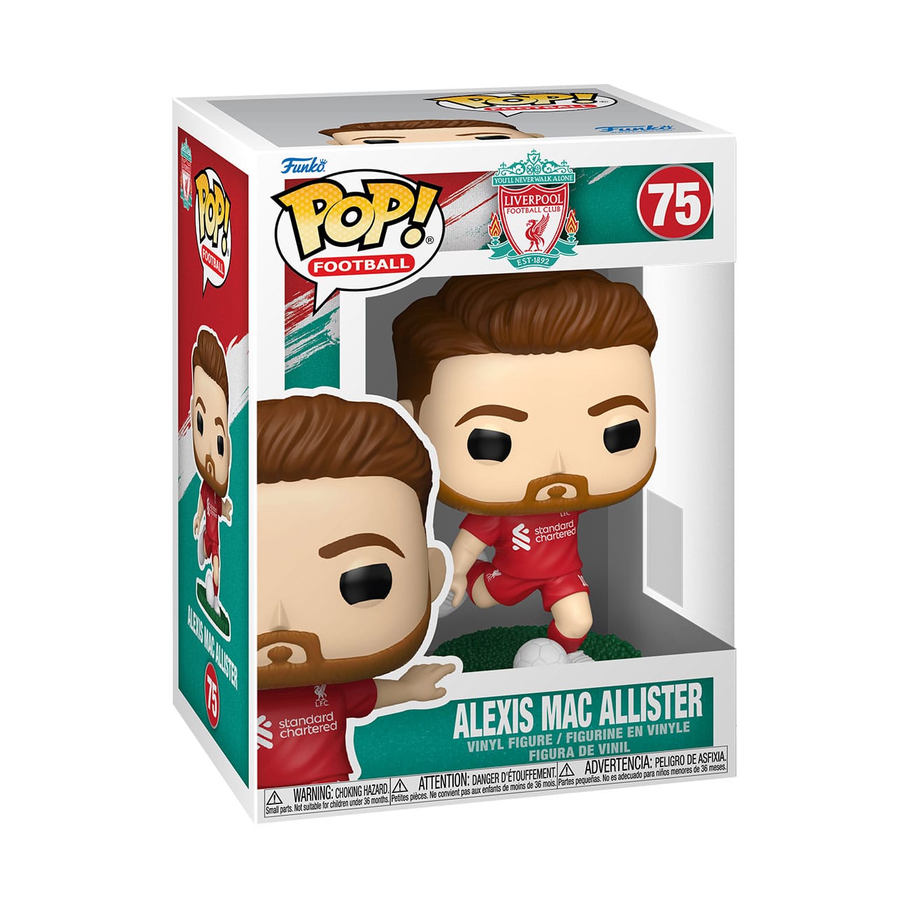 EFL POP! Football Vinyl Figur Liverpool - Alexis Mac Allister 9 cm