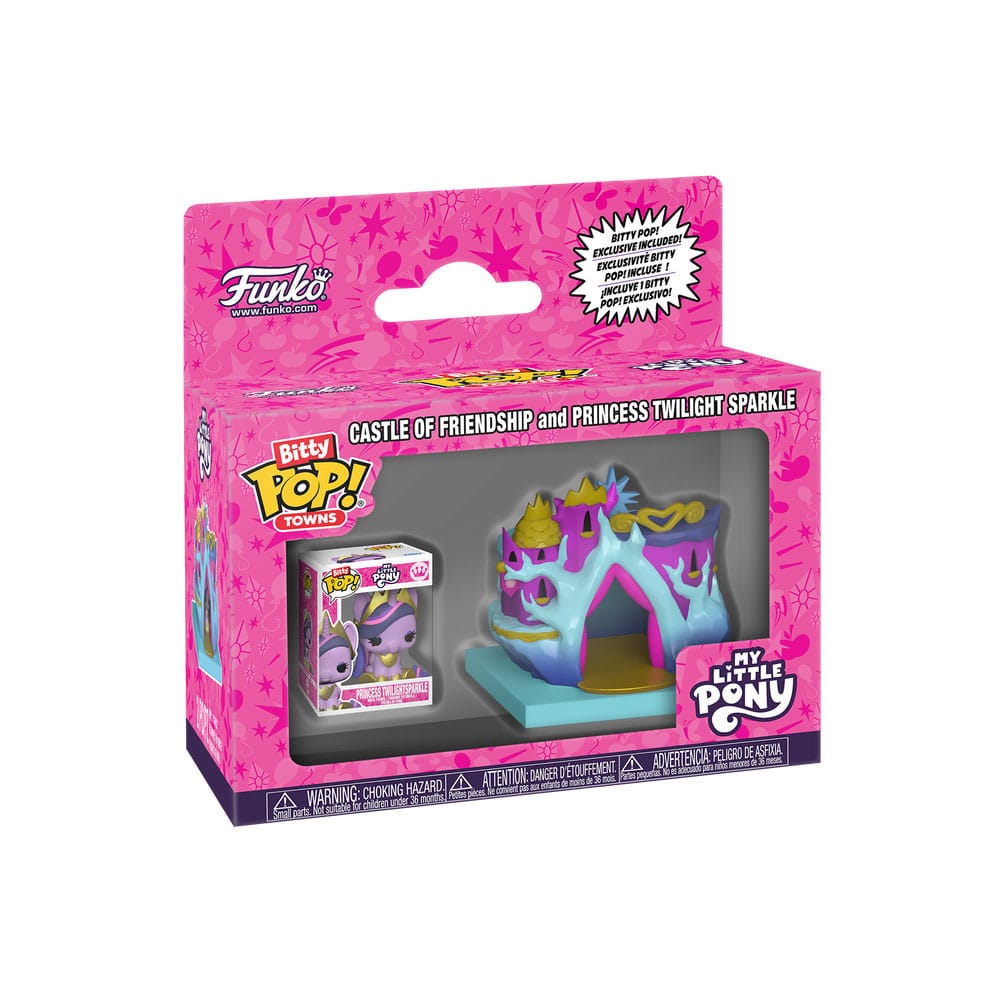 Hasbro Bitty POP! Town Vinyl Figur MLP-Castle of Friendship