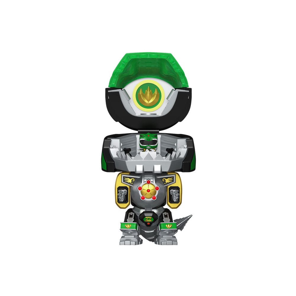 Hasbro Bitty POP! Bots Figur PR- Dragon Zord w/GR Ranger 11,7 cm