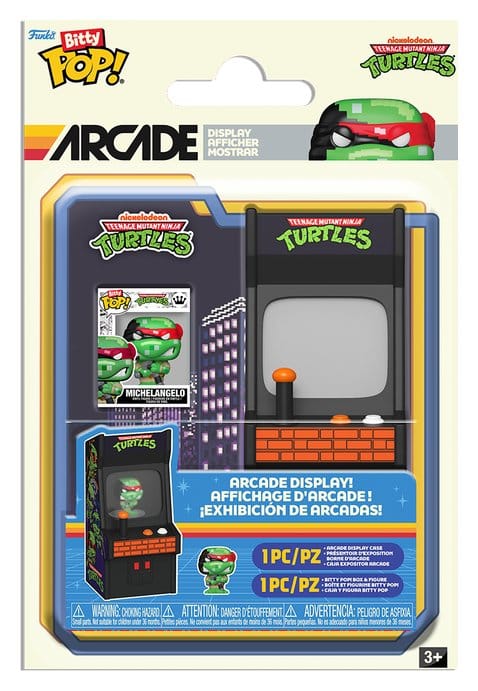 Teenage Mutant Ninja Turtles Bitty POP! Arcade Claw Vinyl Figur 