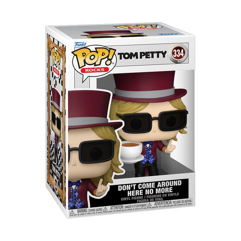 Tom Petty POP! Rocks Vinyl Figur Don't Come Around Here No More 9 cm