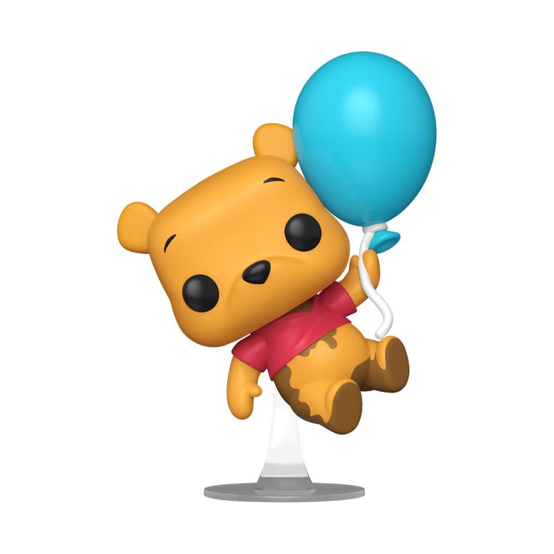 Disney POP! Animation Vinyl Figur Pooh w/Balloon 9 cm