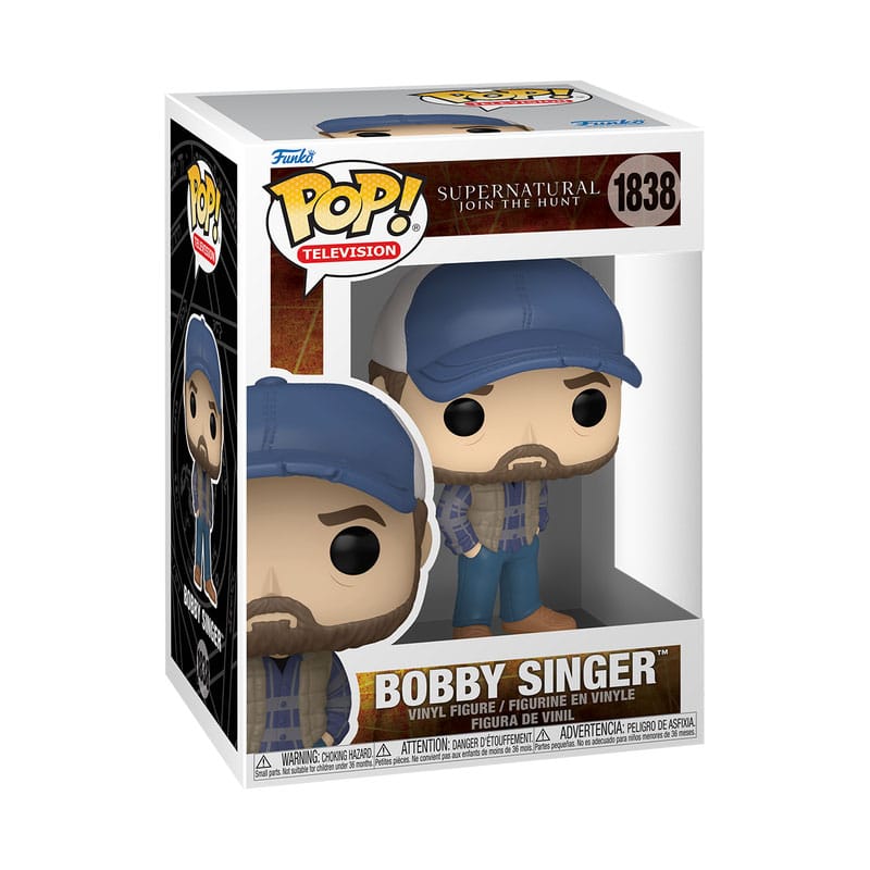 Supernatural POP! Vinyl Figur Bobby 9 cm