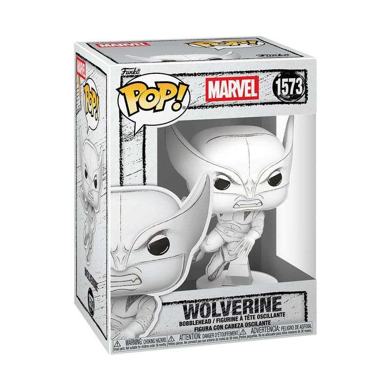 Marvel POP! Vinyl Figur Sketched - Wolverine 9 cm