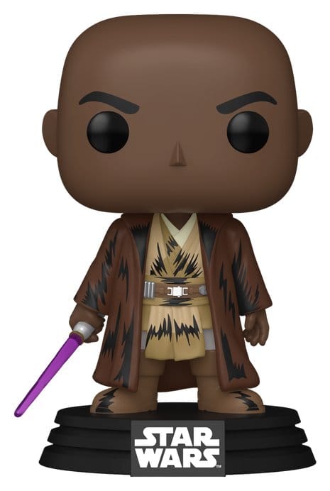 Star Wars: Mandalorian & Grogu POP! Vinyl Figur Mace Windu (Retro) 9 cm