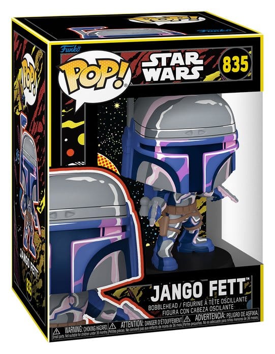 Star Wars: Mandalorian & Grogu POP! Vinyl Figur Jango Fett (Retro) 9 cm