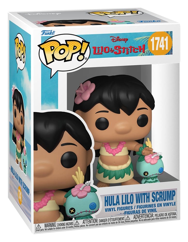 Lilo & Stitch POP! Vinyl Figur Hula Lilo with Scrump 9 cm