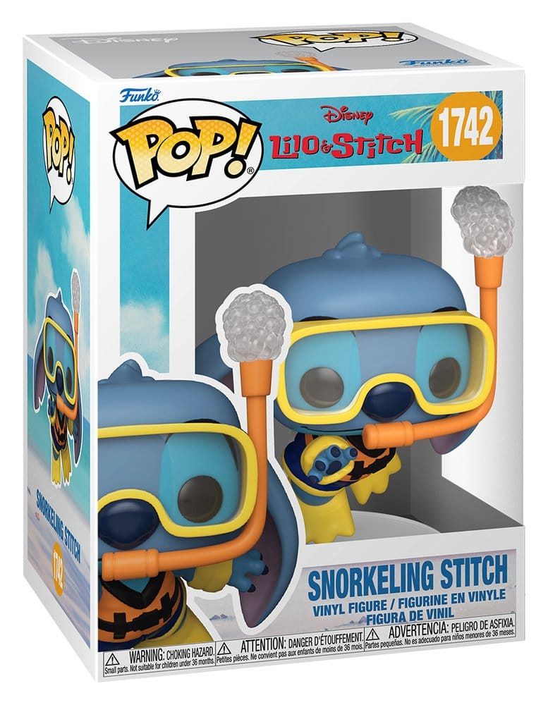 Lilo & Stitch POP! Vinyl Figur Snorkeling Stitch 9 cm
