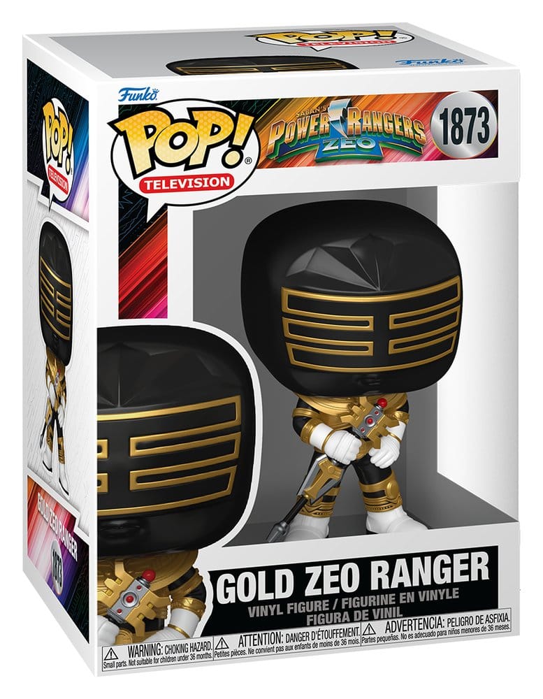 Power Rangers Zeo POP! Movies Vinyl Figuren Zeo Ranger Gold 9 cm