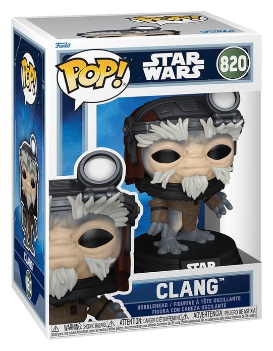 Star Wars: Mandalorian & Grogu POP! Vinyl Figur Clang with Head Set 9 cm