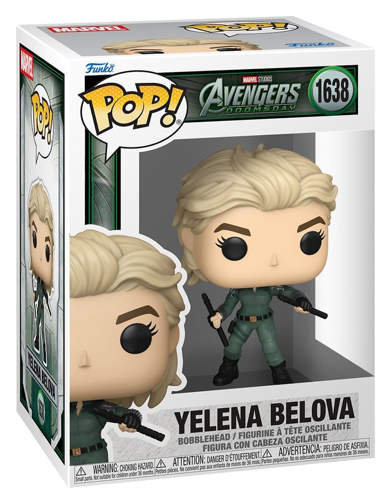 Avengers: Doomsday POP! Vinyl Figur Yelena 9 cm 
