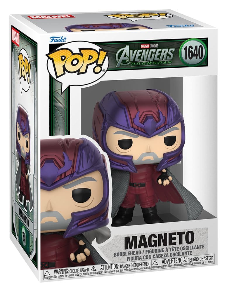 Avengers: Doomsday POP! Vinyl Figur Magneto 9 cm 