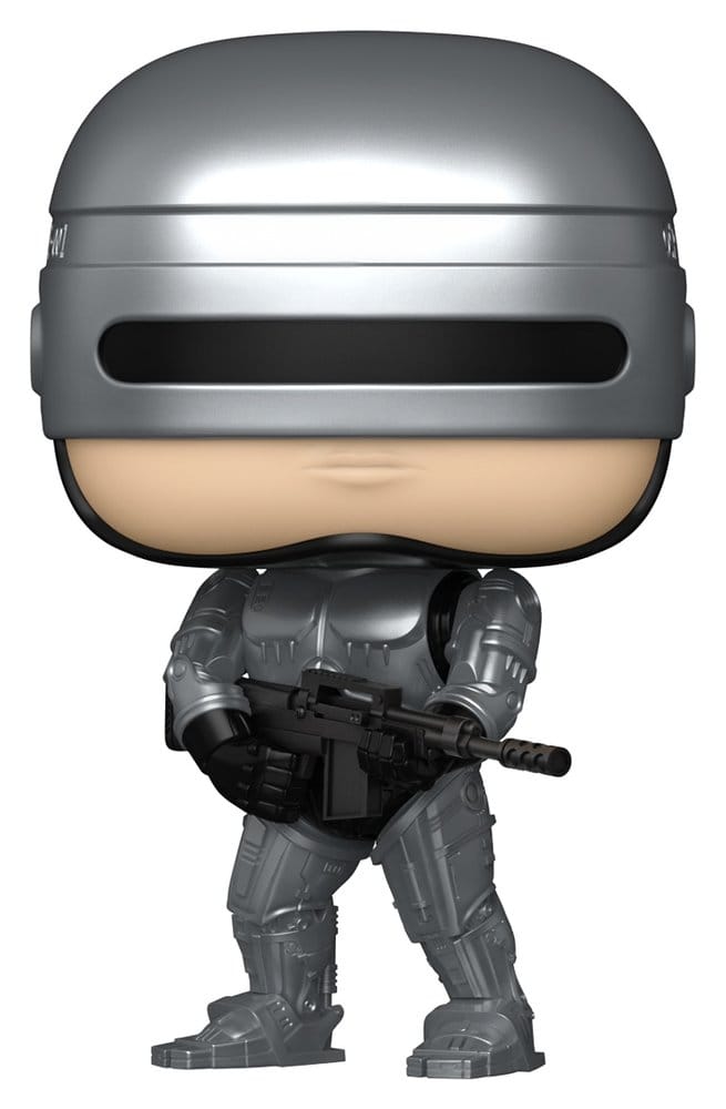 Robocop POP! Movies Vinyl Figuren Robocop (Metallic) with Chase 9 cm Sortiment (6)