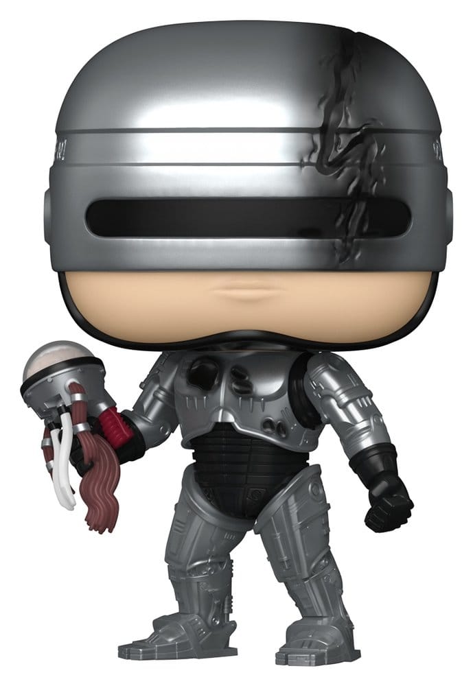 Robocop POP! Movies Vinyl Figuren Robocop (Metallic) with Chase 9 cm Sortiment (6)