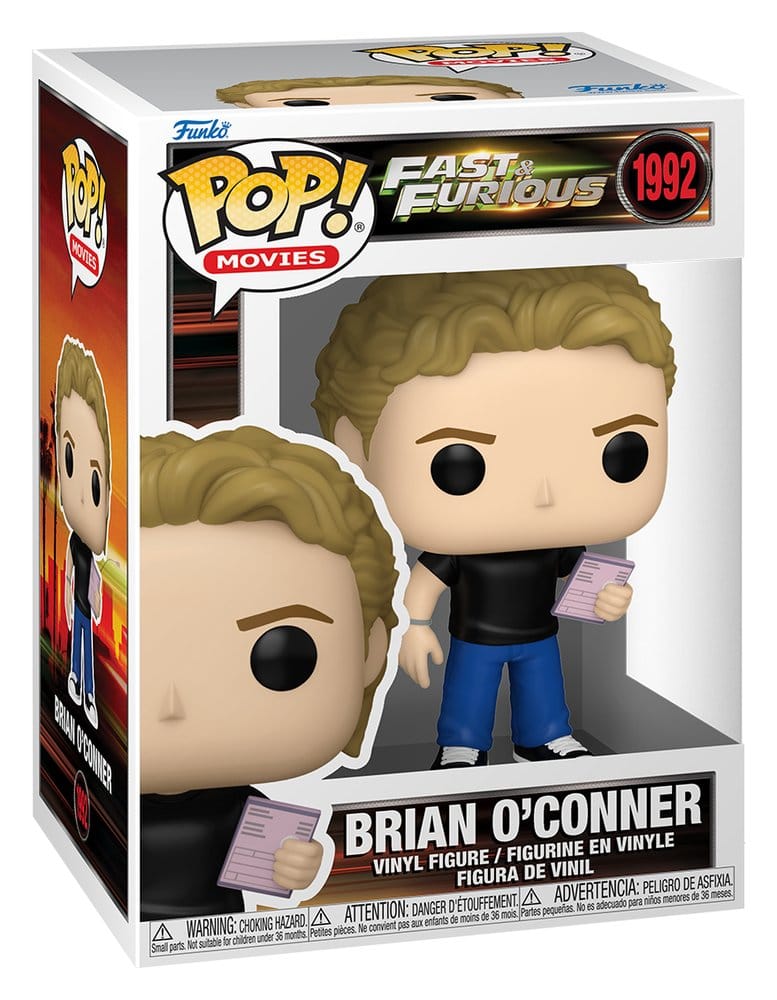 Fast & Furious POP! Movies Vinyl Figur Brian O'Conner 9 cm