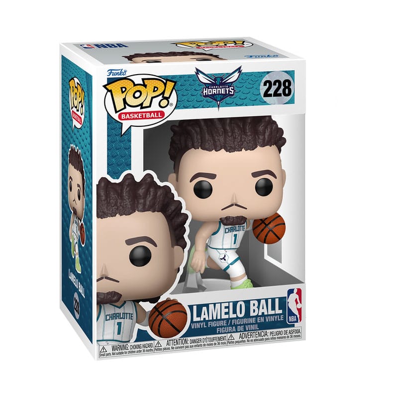 NBA Legends POP! Sports Vinyl Figur Hornets- Lamelo Ball (Home) 9 cm